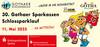 30. Gothaer Sparkassen-Schlossparklauf Grafik mit Text und Comicfiguren, öffnet größere Ansicht