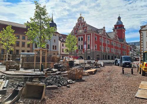 Baustellen in Gotha © Lutz Ebhardt