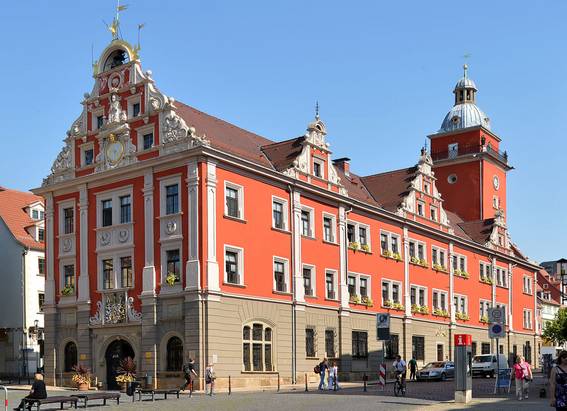 Historisches Rathaus der Stadt Gotha © Lutz Ebhardt