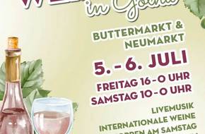 Plakat zum 2. Weinfest in Gotha