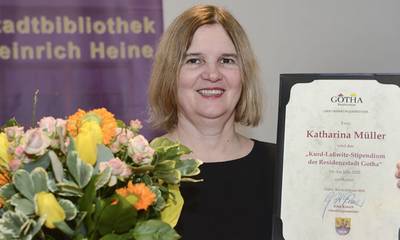 Katharina Müller ist Kurd-Laßwitz-Stipendiatin 2020
