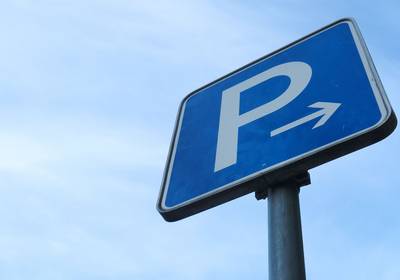 Parkplatzschild
