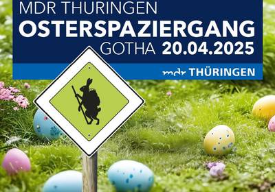 30. MDR THÜRINGEN Osterspaziergang © MDR THÜRINGEN und KulTourStadt Gotha GmbH