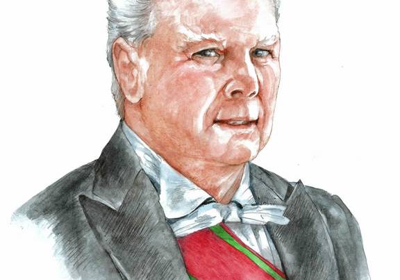 Andreas Prinz von Sachsen-Coburg und Gotha © Natali Schmidt Portraitzeichnung von Andreas Prinz von Sachsen-Coburg und Gotha