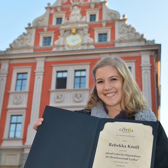 Kurd-Laßwitz-Stipendium an Rebekka Knoll